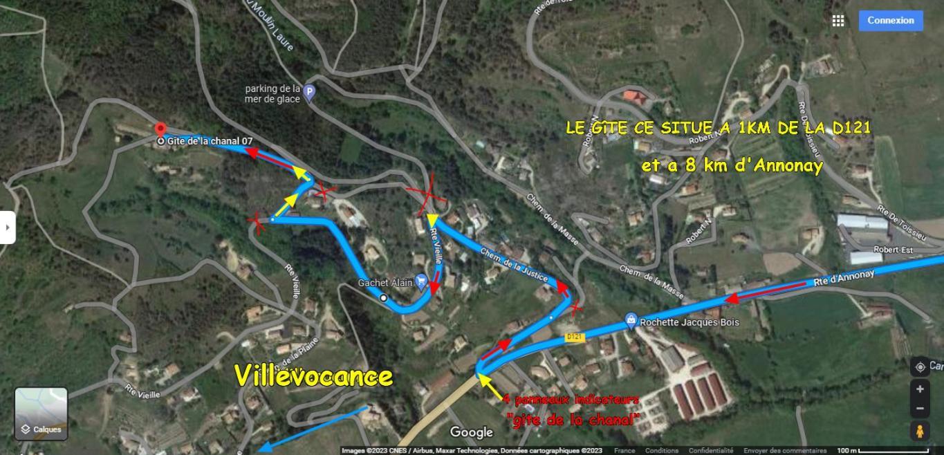 Gite De La Chanal 07 Villevocance Εξωτερικό φωτογραφία